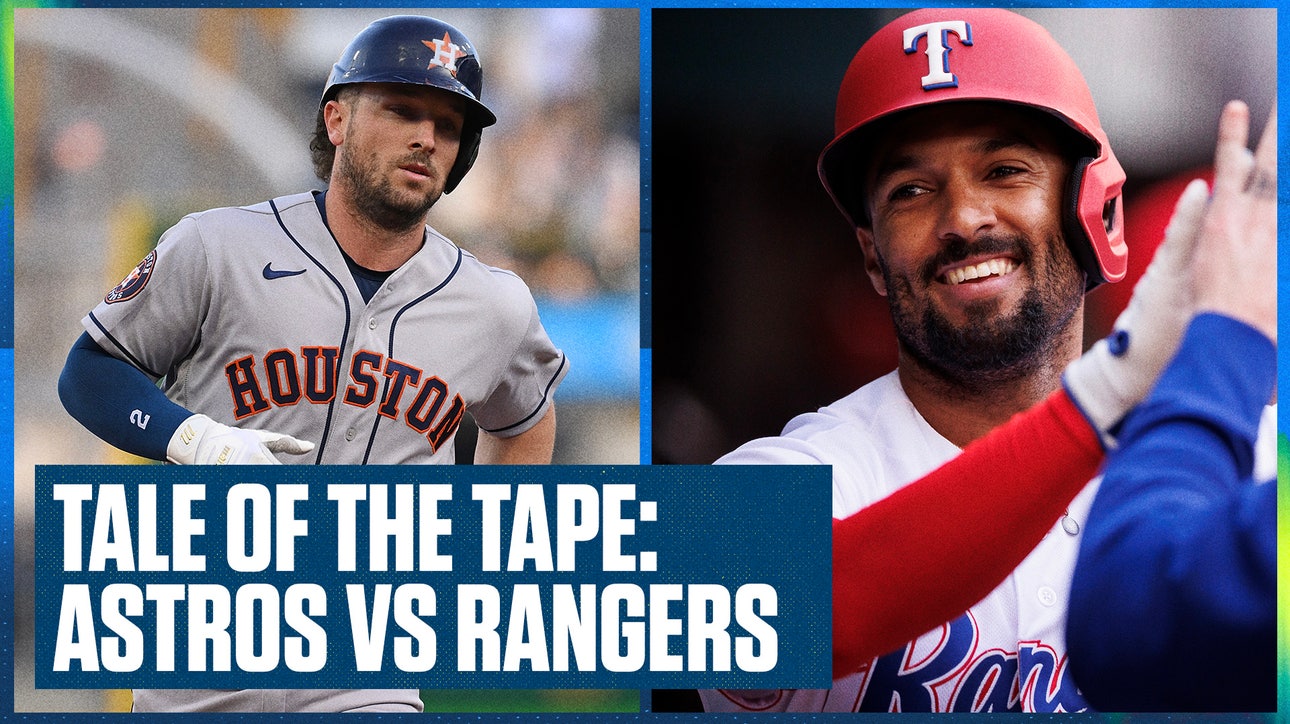 Houston Astros vs Texas Rangers in this week's Tale of the Tape | Flippin' Bats