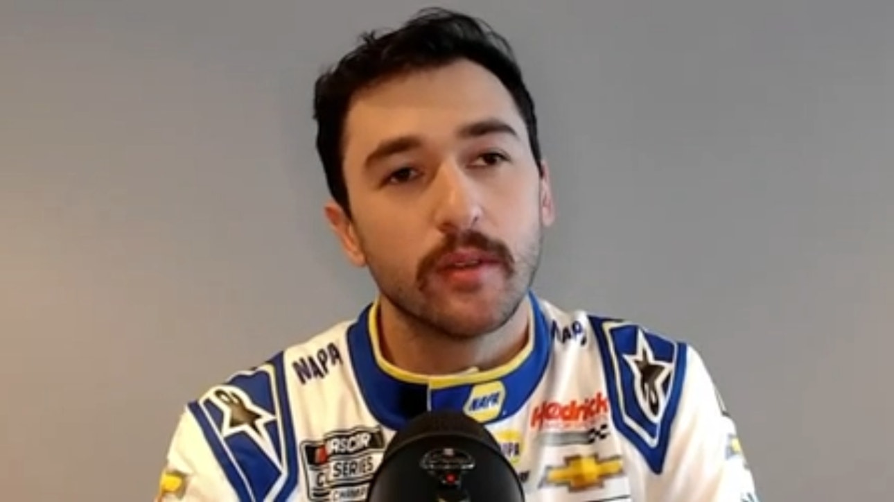 Chase Elliott describes his emotions and thoughts in the hours after breaking his leg snowboarding
