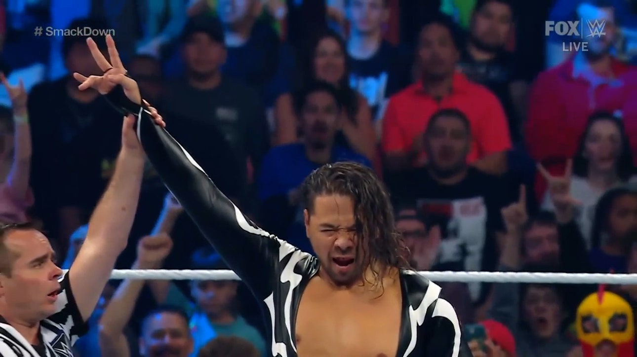 Shinsuke Nakamura returns to SmackDown with a win over Madcap Moss | WWE on FOX