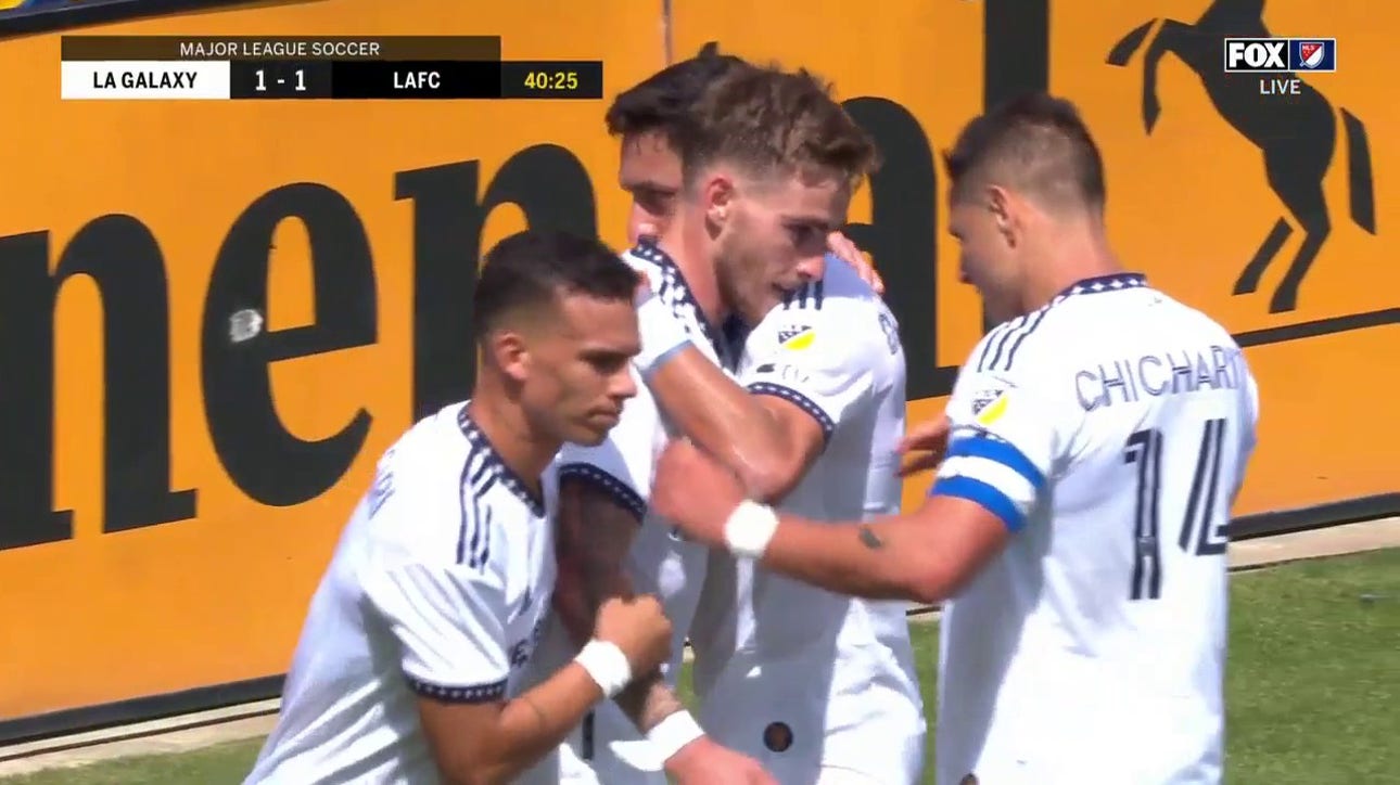 Tyler Boyd scores from way outside the box to help Galaxy tie LAFC in 41'