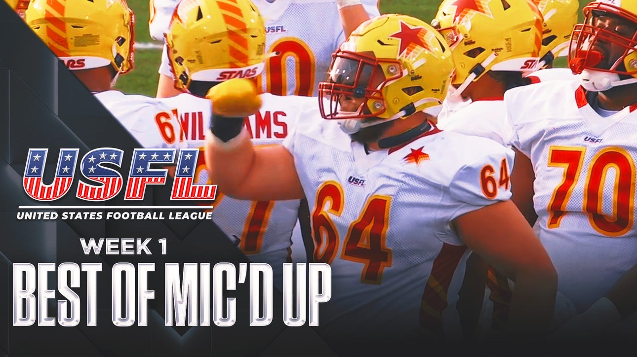 USFL's Best Mic'd Up Moments from Week 1 | USFL