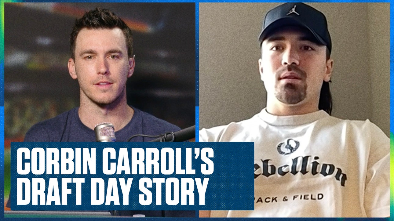 Diamondbacks Corbin Carroll talks about his draft day story, the Covid year & MORE! | Flippin' Bats
