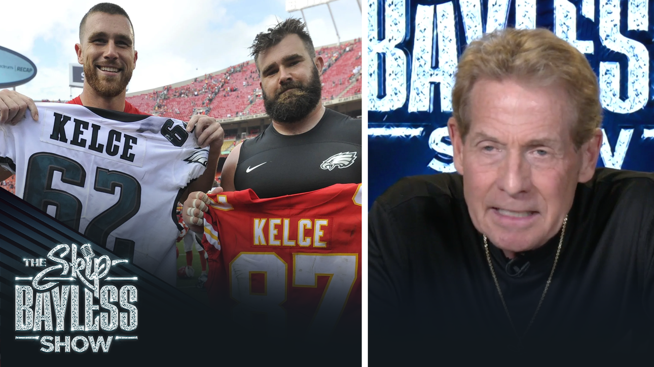 Skip Bayless challenges Travis and Jason Kelce to a race | The Skip Bayless Show