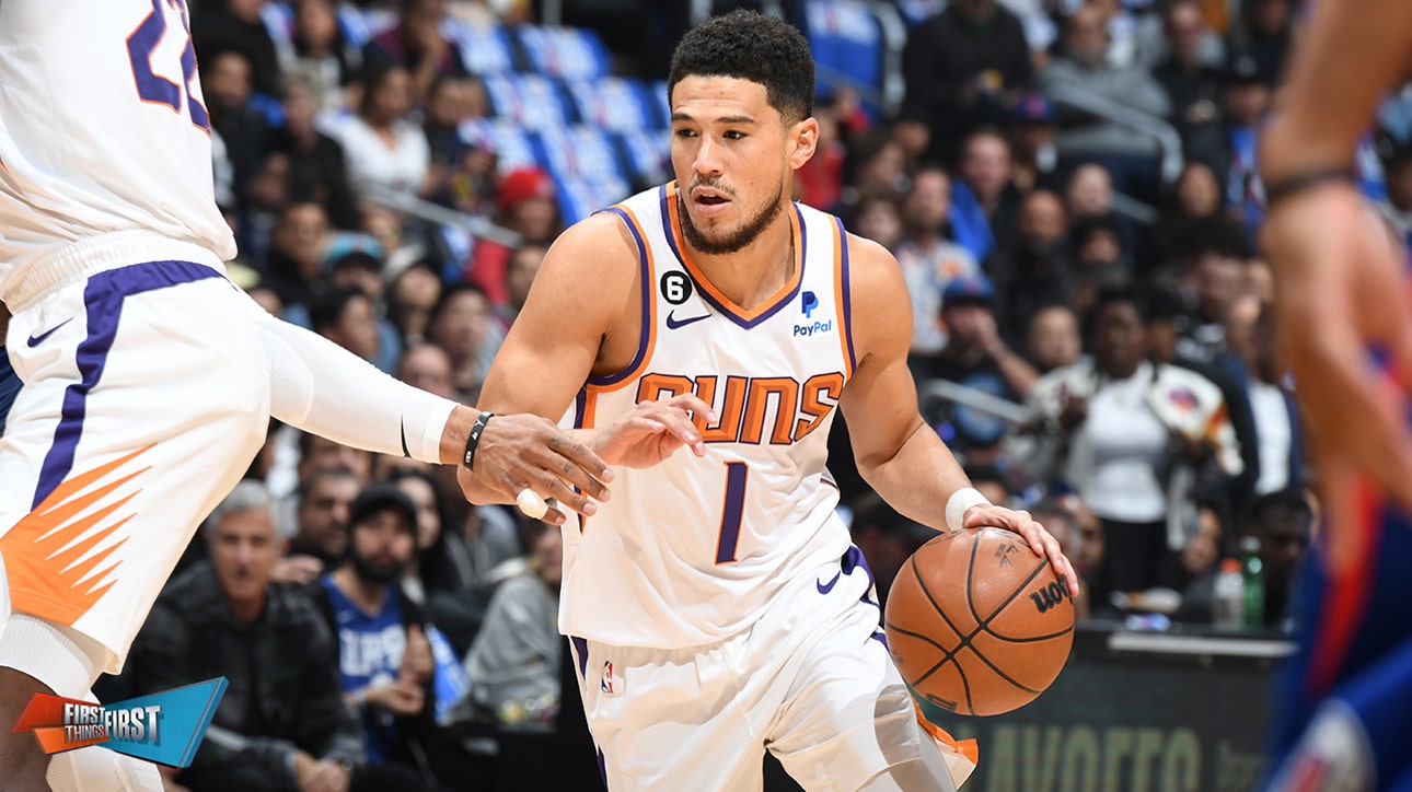 Suns take series lead over Clippers behind Devin Booker's 45 Pts | FIRST THINGS FIRST