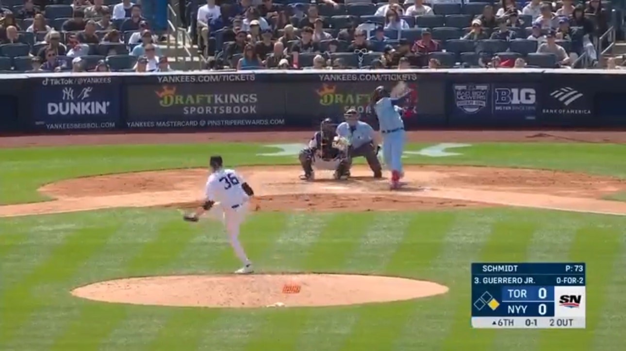 Vladimir Guerrero Jr. BLASTS a deep two-run homer to give Blue Jays lead over Yankees