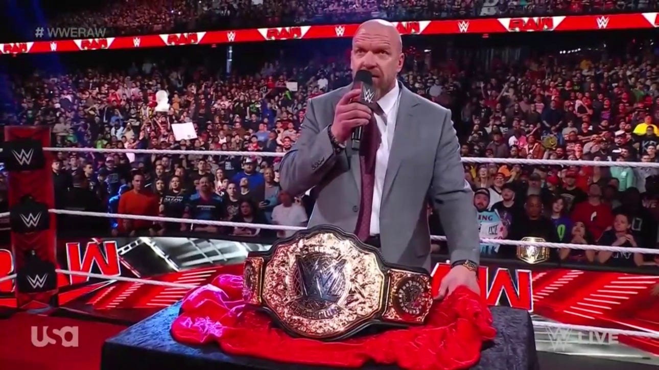 Triple H brings back the World Heavyweight Championship! | WWE on FOX