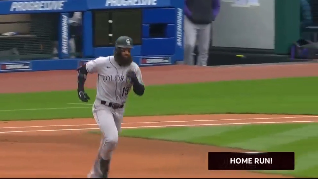 Charlie Blackmon seals early lead for Rockies with lead-off solo homer to right