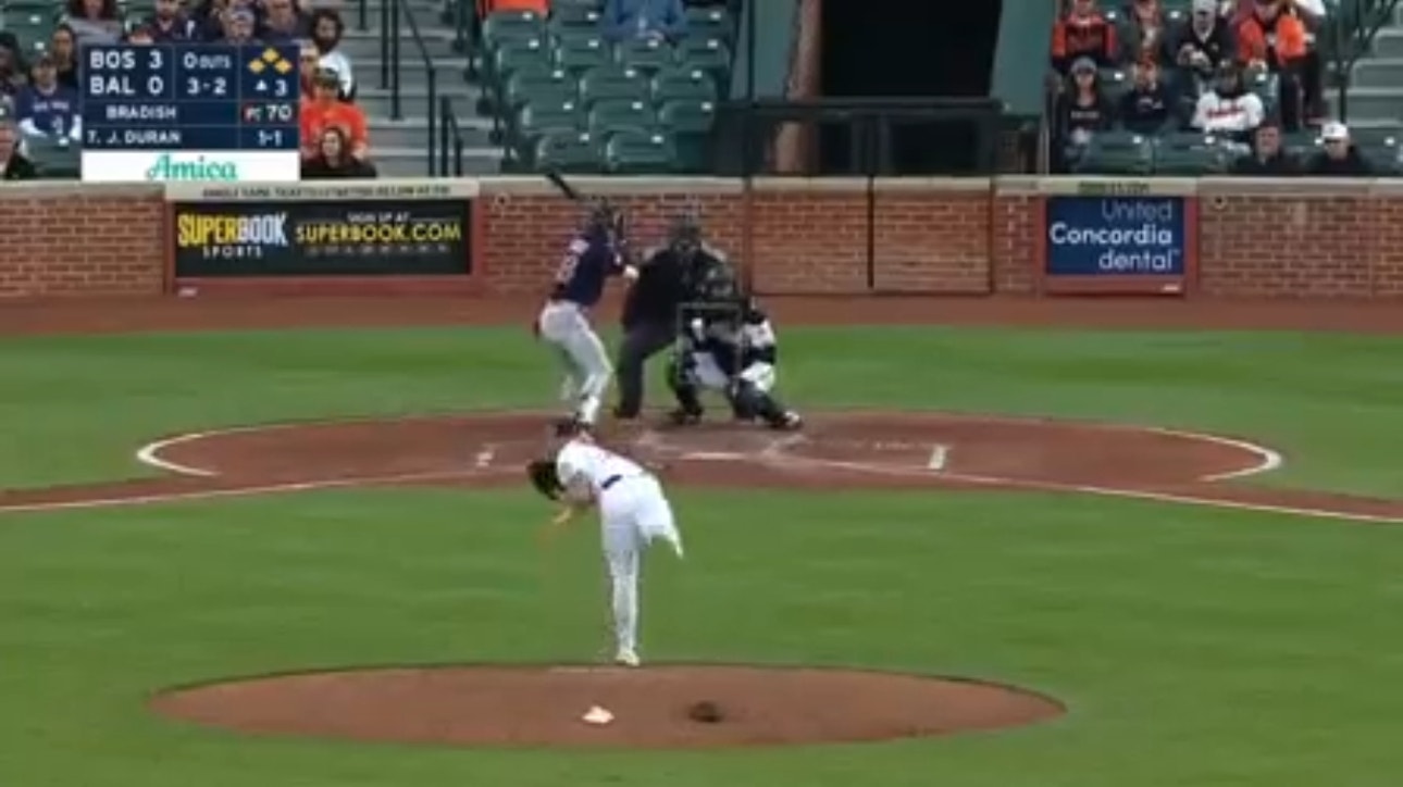 Jarren Duran launches a GRAND SLAM to give the Red Sox a 7-0 lead over the Orioles