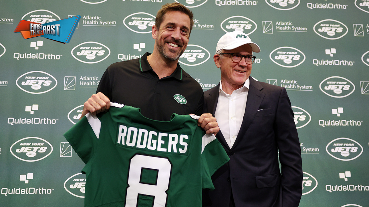 Aaron Rodgers on Jets: 'I’m an old guy… I want to be part of a team that can win’ | FIRST THINGS FIRST