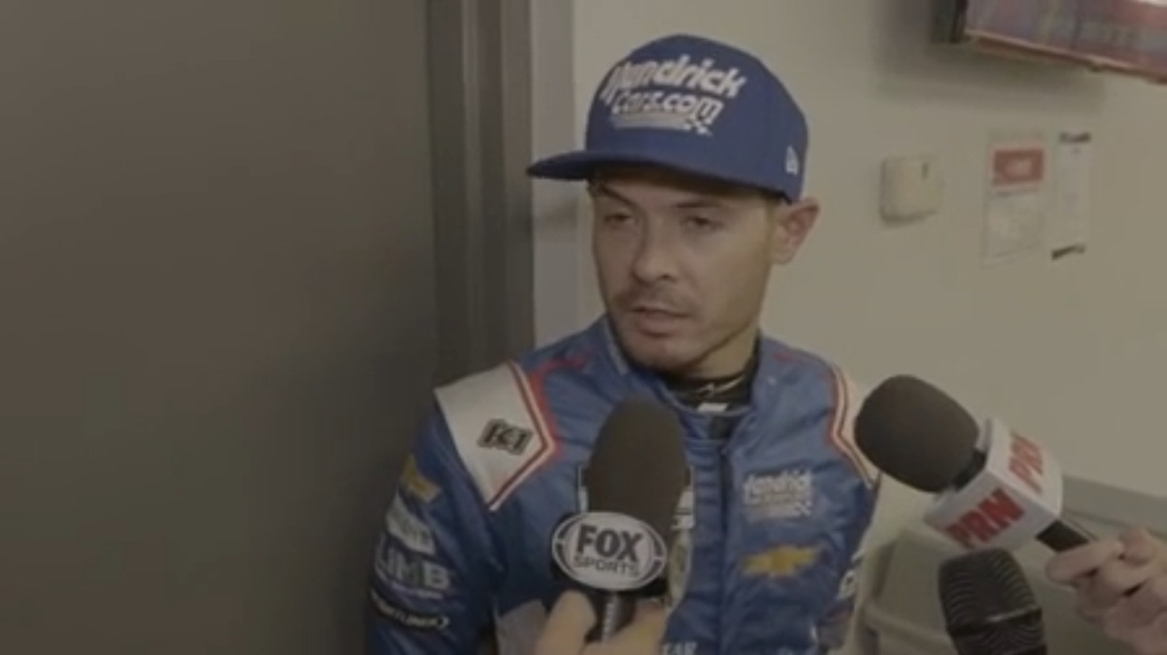 Kyle Larson thinks it's more of a risk to race at a superspeedway than racing a Sprint car