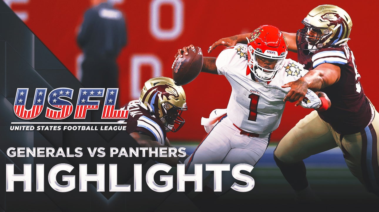 New Jersey Generals vs Michigan Panthers Highlights | USFL on FOX