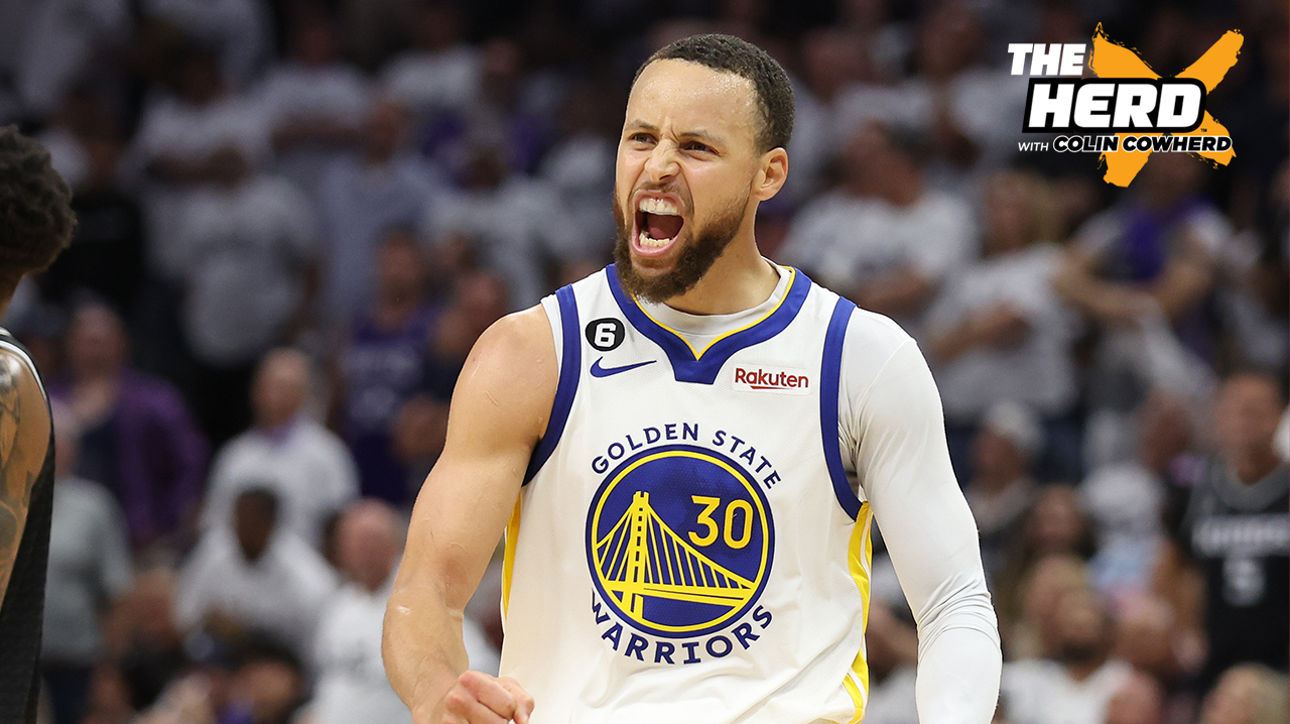 Steph Curry sets Game 7 record with 50 Pts in win vs. Kings | THE HERD