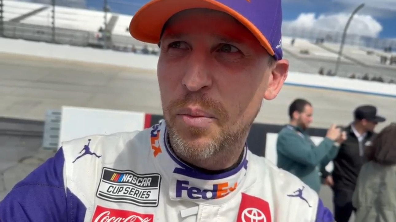 Denny Hamlin on Joe Gibbs Racing going back to the 'old style' of pit stops