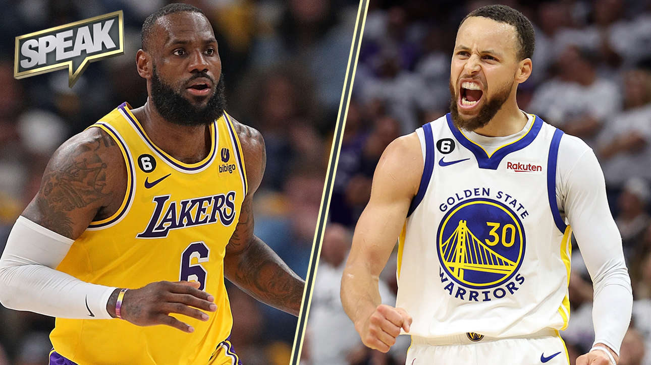LeBron, Lakers face Steph Curry & Warriors in Western Conference Semifinals | SPEAK
