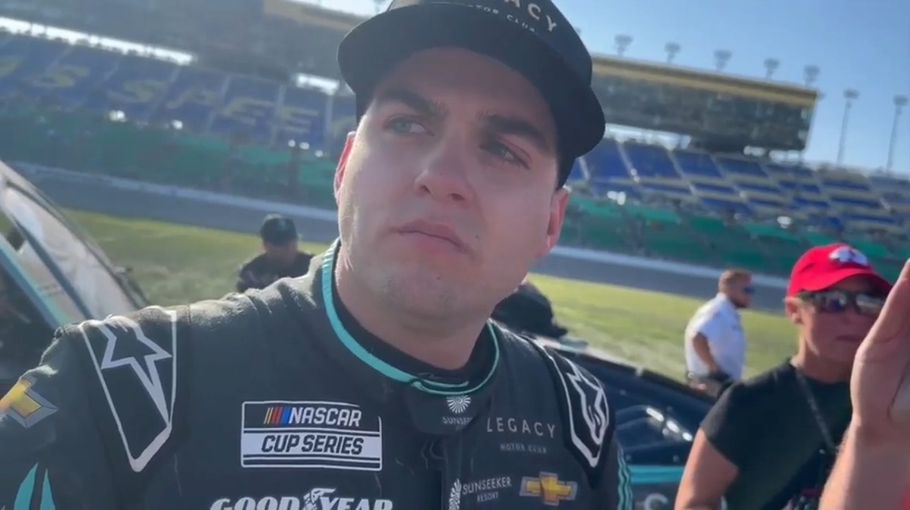 'We see each other everyday' - Noah Gragson on working with Chevrolet teammate Ross Chastain after Kansas