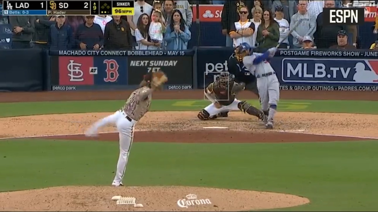 Dodgers' Mookie Betts and James Outman smack two crucial homers to get the 5-2 win over the Padres