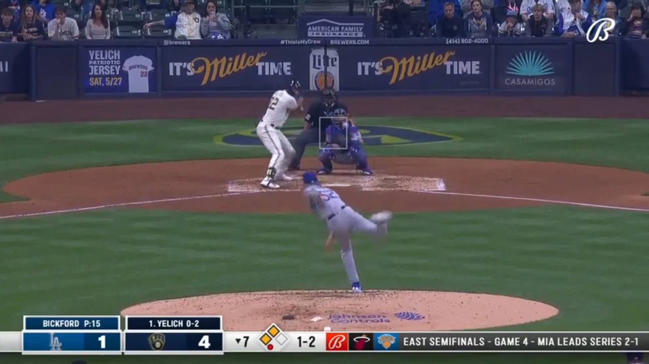 Los Angeles Dodgers vs. Milwaukee Brewers Highlights