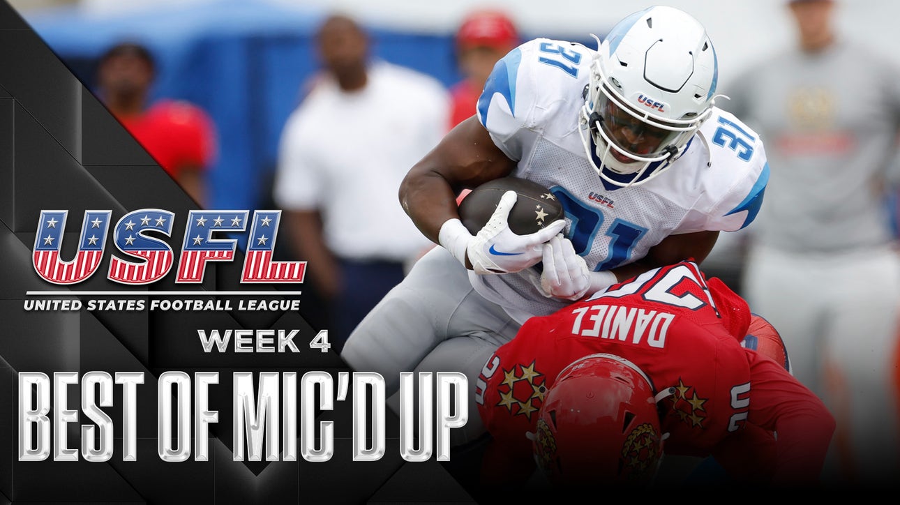 USFL's Best Mic'd Up Moments From Week 4 | USFL