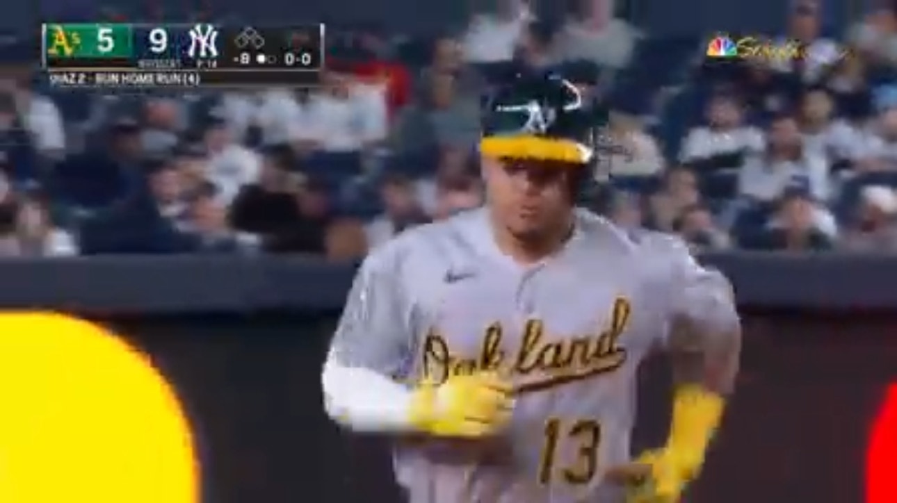 Jordan Diaz hits his THIRD home run of the night against the Yankees