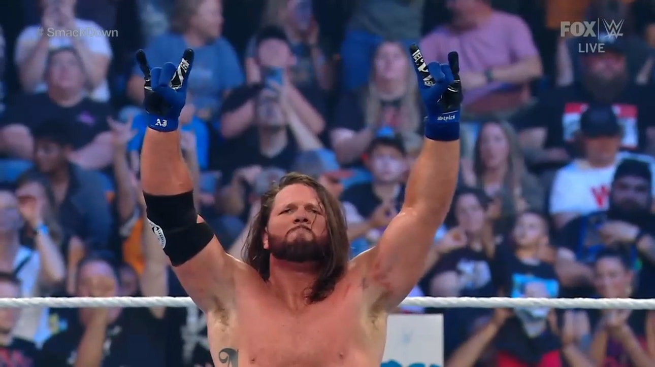 AJ Styles advances to the World Heavyweight Champion Tournament Semifinals | WWE on FOX