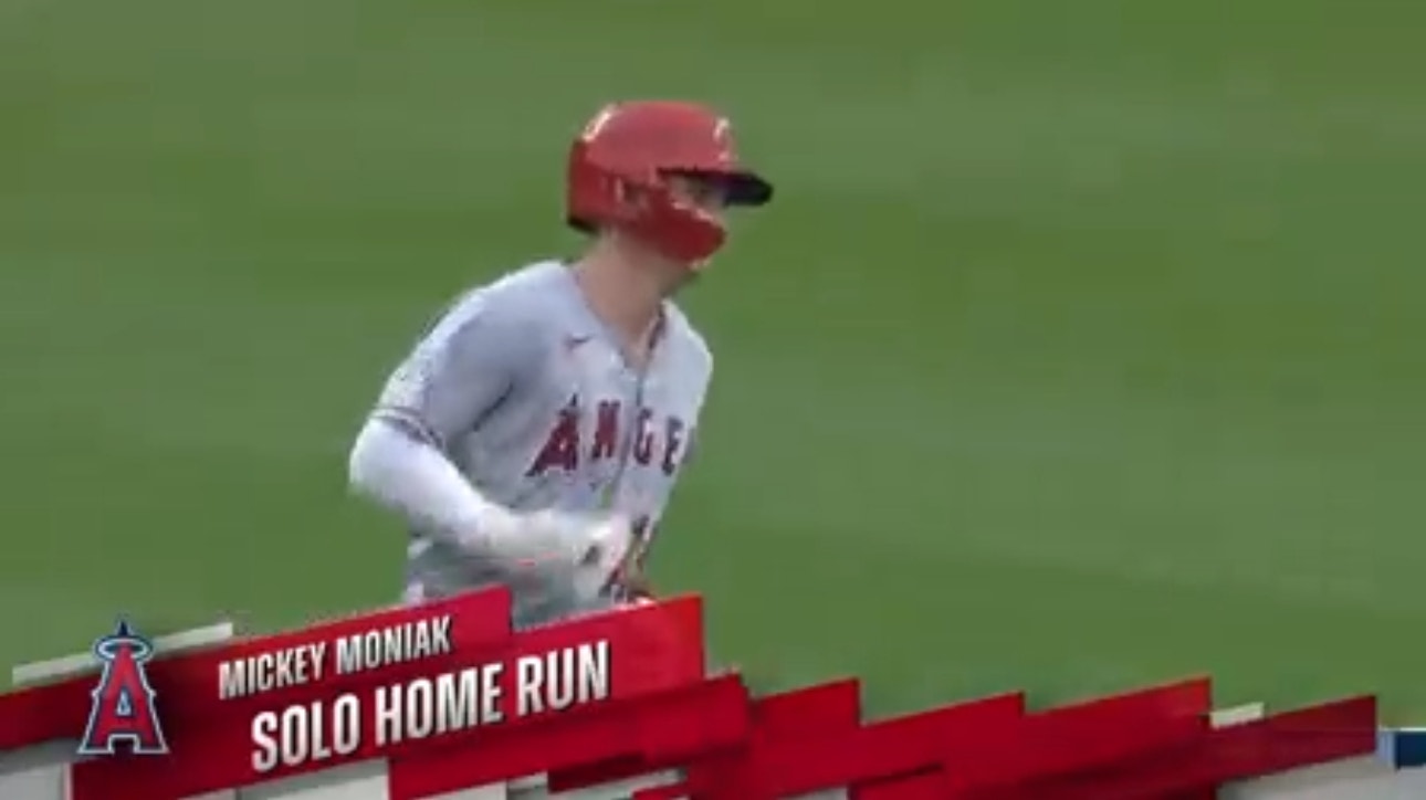 Mickey Moniak smashes a solo homer to right for an early Angels lead vs. Orioles