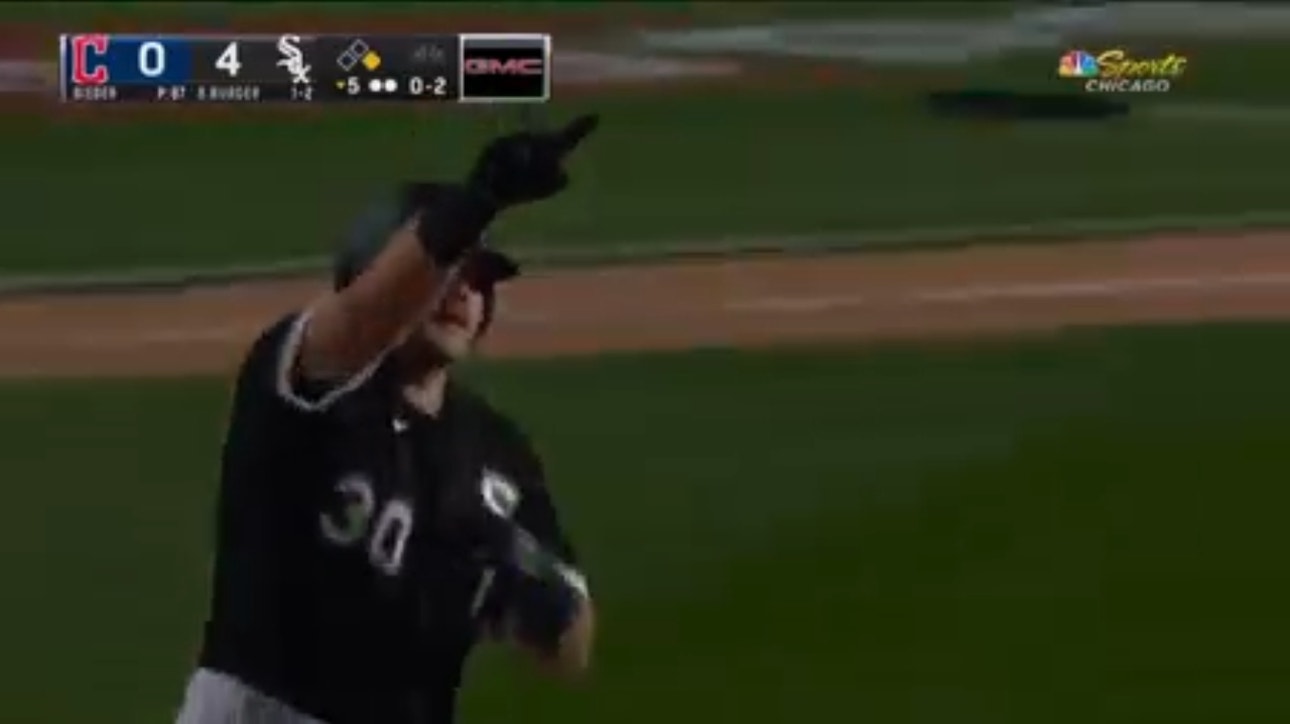 Jake Burger extends White Sox lead after a two-run homer against Guardians