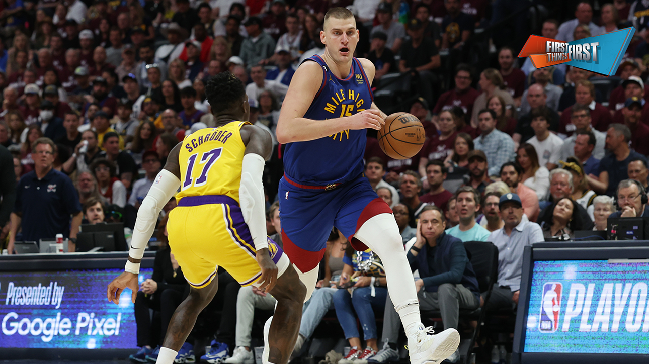 Nikola Jokić post triple-double in Game 1 win over Lakers | FIRST THINGS FIRST