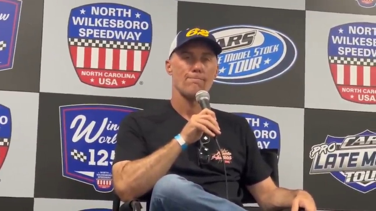 Kevin Harvick speaks on the CARS Tour