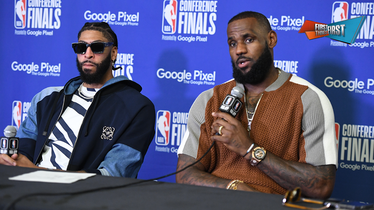 LeBron or Anthony Davis: Who needs a bigger Game 2? | FIRST THINGS FIRST