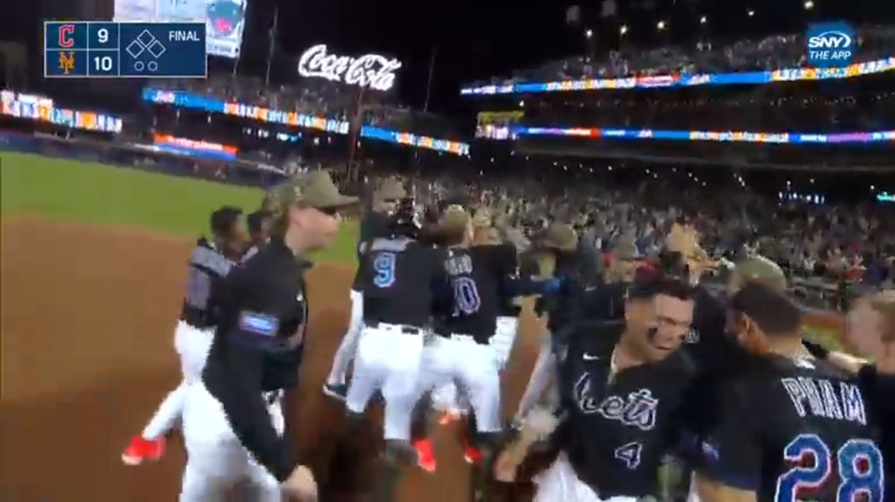 The Mets come back to defeat the Guardians in extra innings behind Francisco Lindor's walk-off single