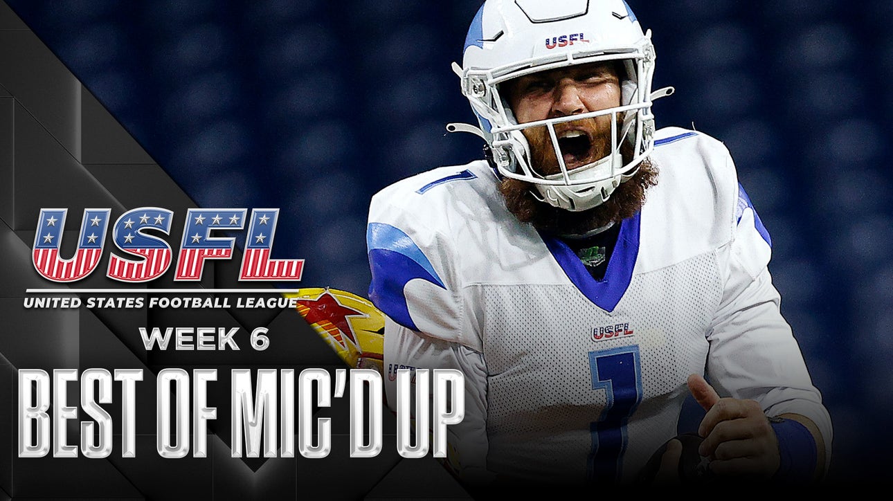 USFL's Best Mic'd Up Moments from Week 6 | USFL