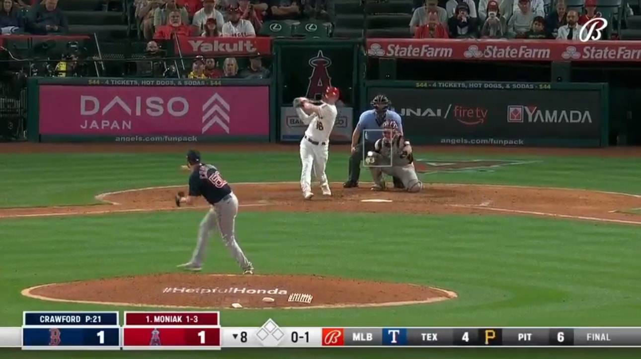 Mickey Moniak belts a CLUTCH homer to seal Angels' 2-1 victory over Red Sox
