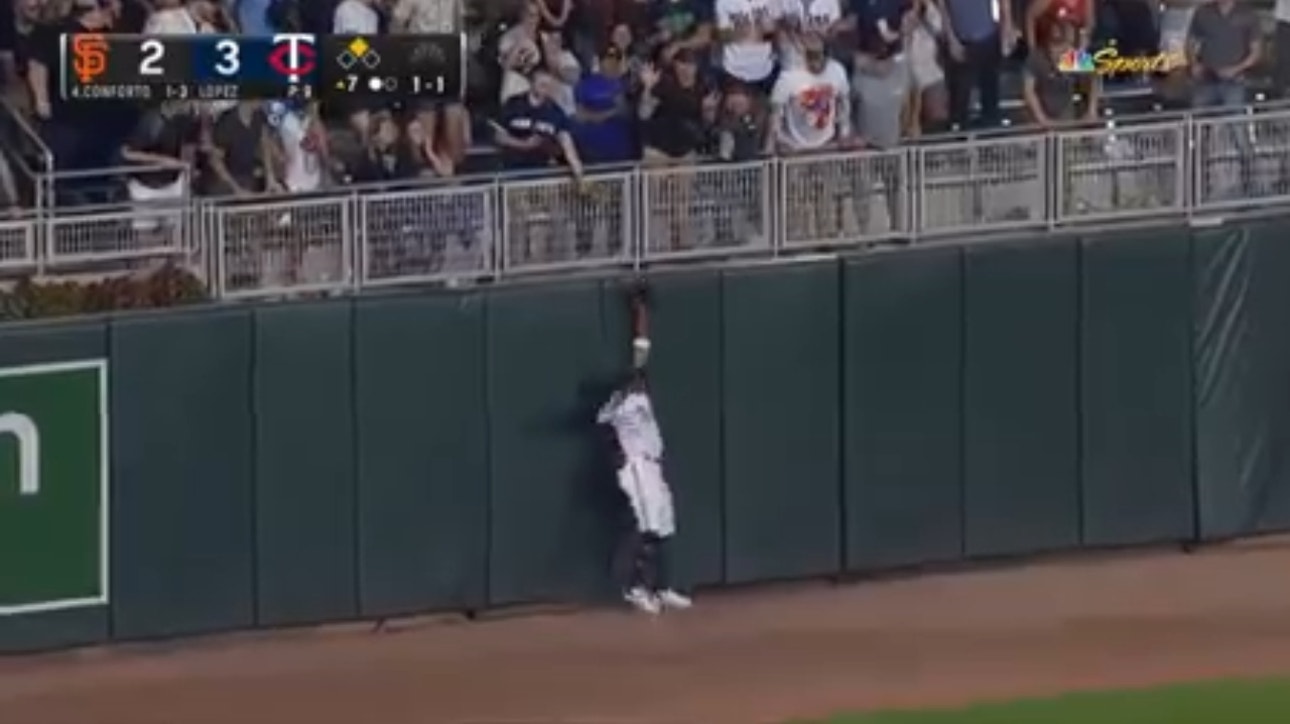 Giants' Michael Conforto launches a two-run home run to take the lead over the Twins