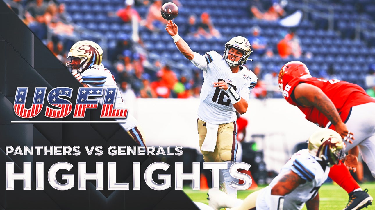 Michigan Panthers vs. New Jersey Generals Highlights | USFL on FOX