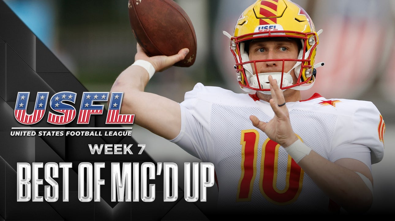 USFL's Best Mic'd Up Moments from Week 7 | USFL