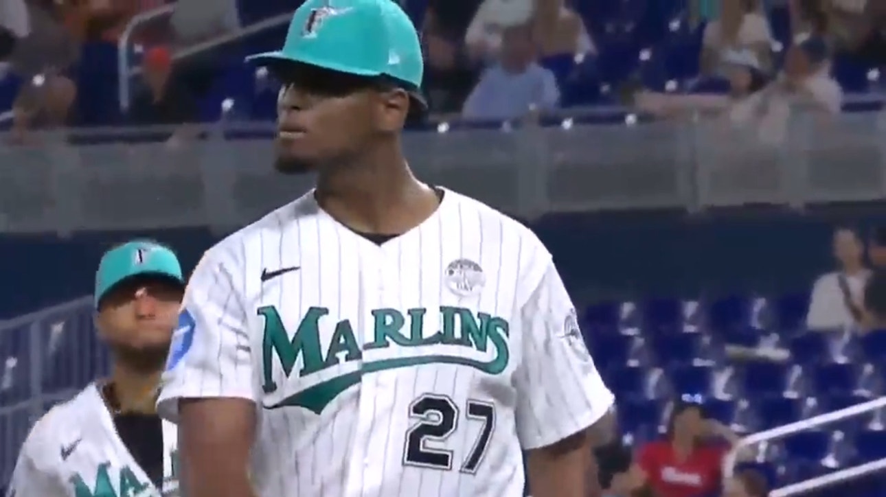 Marlins' Edward Cabrera fans 10 through six innings in 4-0 win over A's