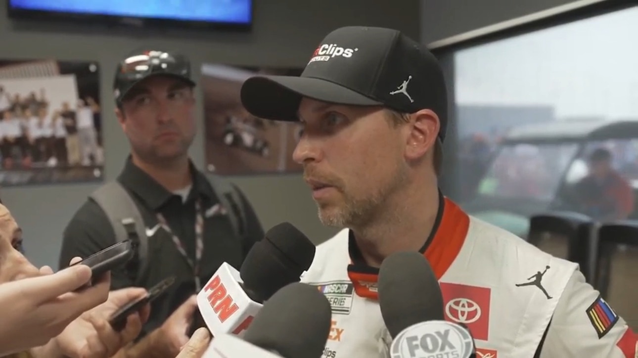 Denny Hamlin understands NASCAR's decision to suspend Chase Elliott for one race | NASCAR on FOX