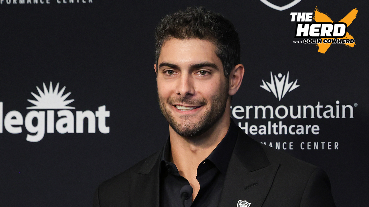 Possibility Jimmy Garoppolo (foot) never plays for Raiders, per reports | THE HERD