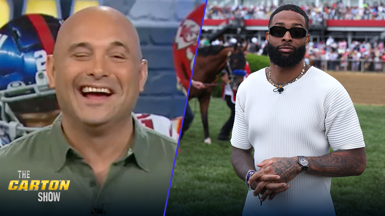 Ravens QB Lamar Jackson on Odell Beckham Jr: 'He's a legend' | THE CARTON SHOW