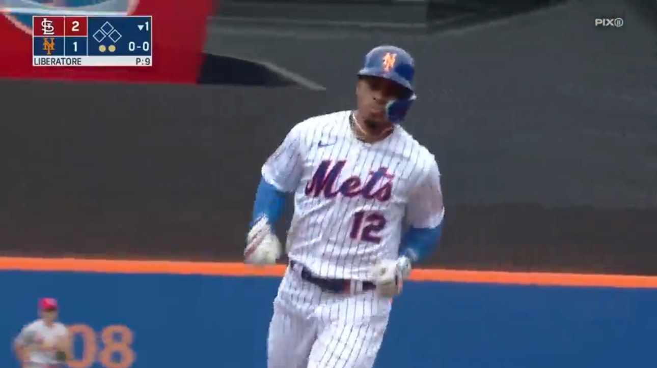 Mets' Francisco Lindor goes deep in his first at bat sine his second daughter was born on Saturday morning