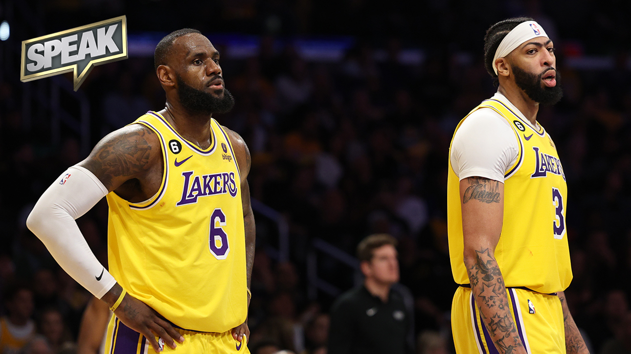 LeBron ‘frustrated’ with Anthony Davis, is over paring | SPEAK