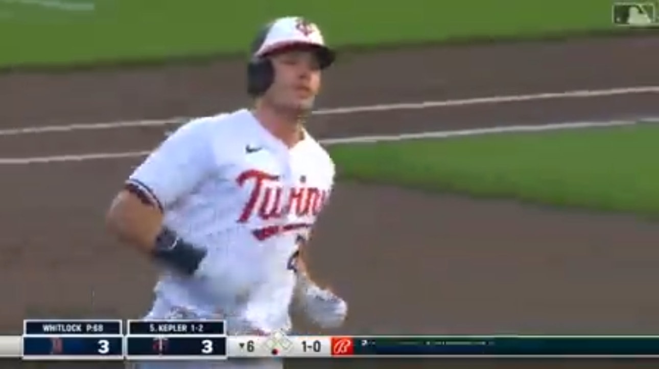 Twins' Max Kepler hits a go-ahead solo home run against the Red Sox