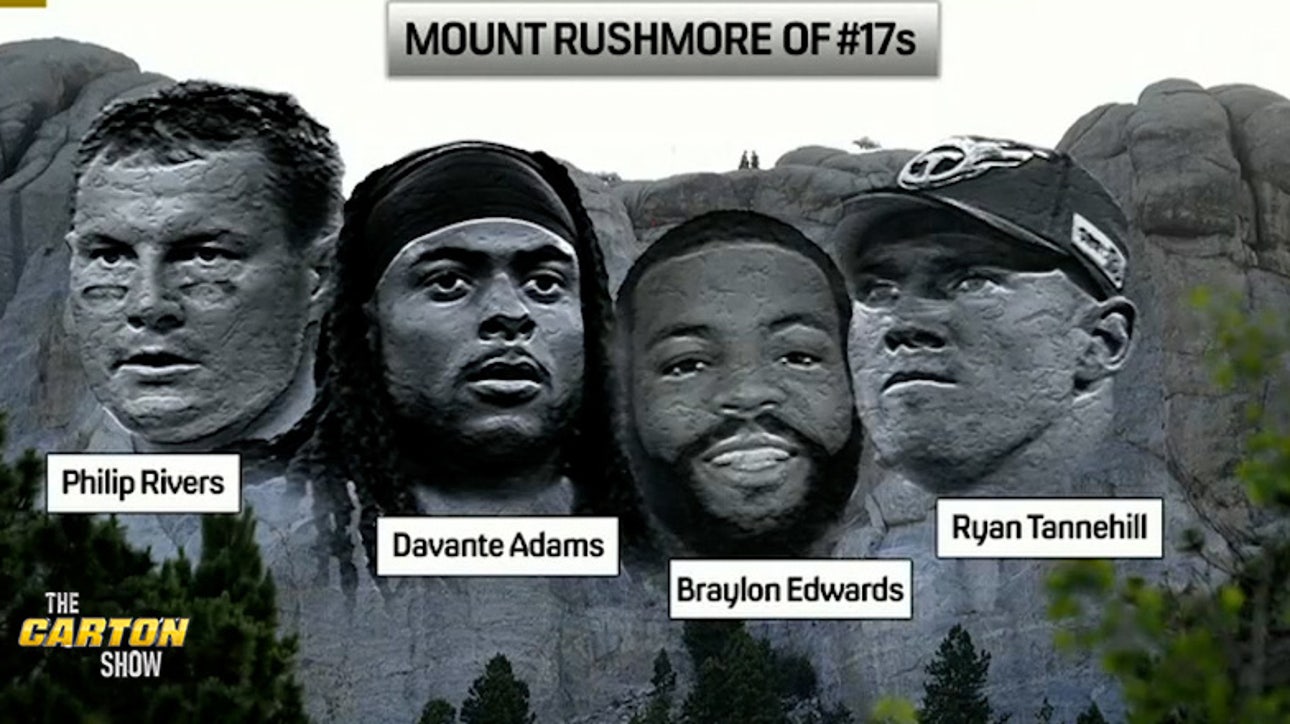 Davante Adams, Philip Rivers highlight Craig's Mt. Rushmore of NFL No. 17s | THE CARTON SHOW