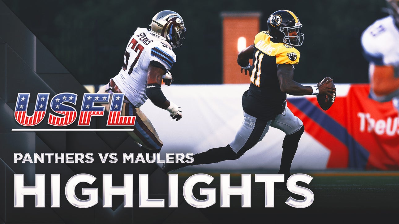 Michigan Panthers vs Pittsburgh Maulers Highlights | USFL Playoffs