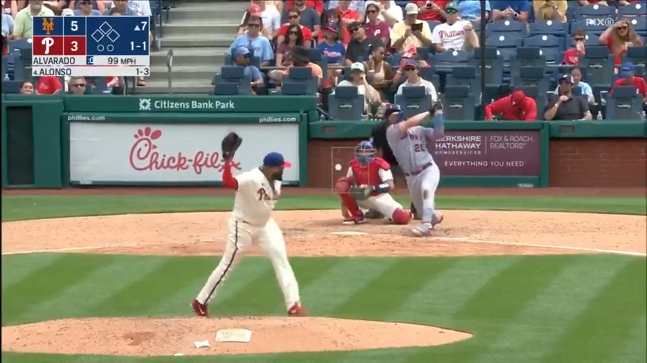 Mets' Pete Alonso goes oppo for his 24th homer of the season vs. the Phillies