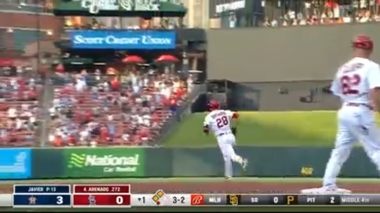 Nolan Arenado and Paul Goldschmidt crush home runs to give the Cardinals the lead vs. the Astros