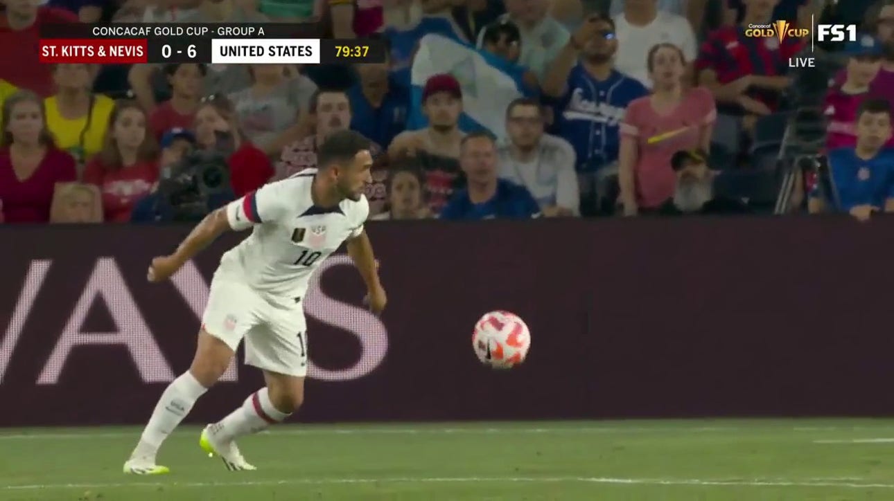 Djordje Mihailovic finds the net to give the United States a comfortable 6-0 lead