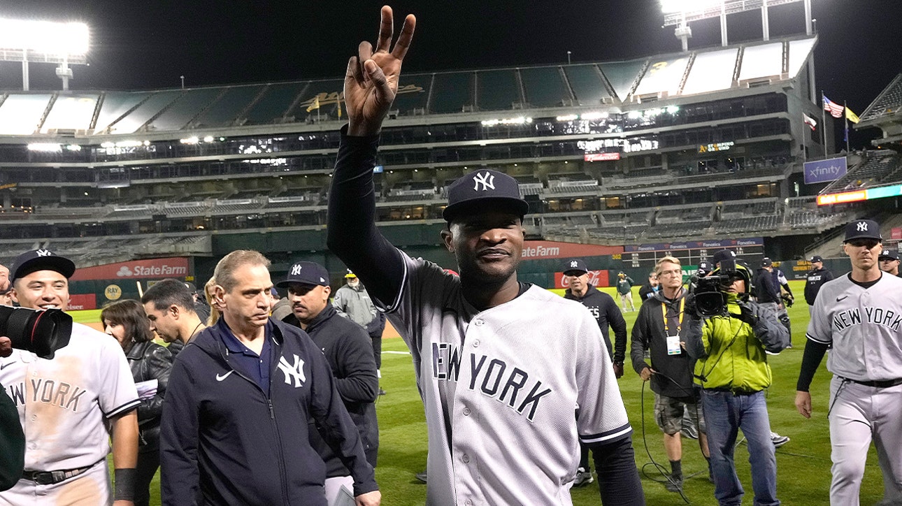 Every out from Domingo Germán's perfect game against the Athletics