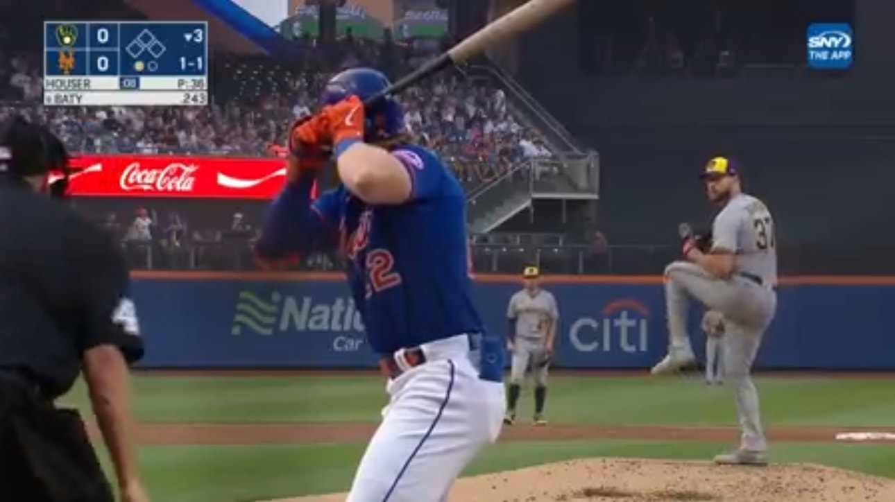 Mets' Brandon Nimmo, Brett Baty smack back-to-back homers against the Brewers