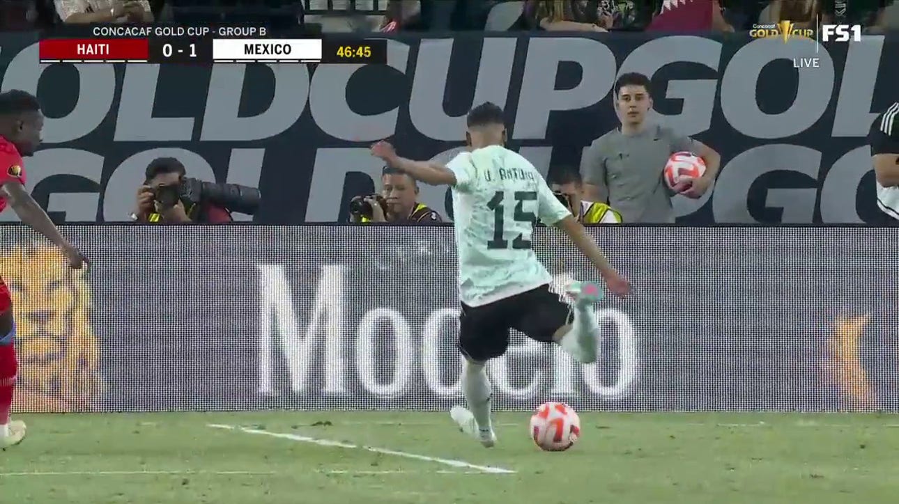 Henry Martín, Uriel Antuna connect for a BEAUTIFUL goal as Mexico strike first against Haiti
